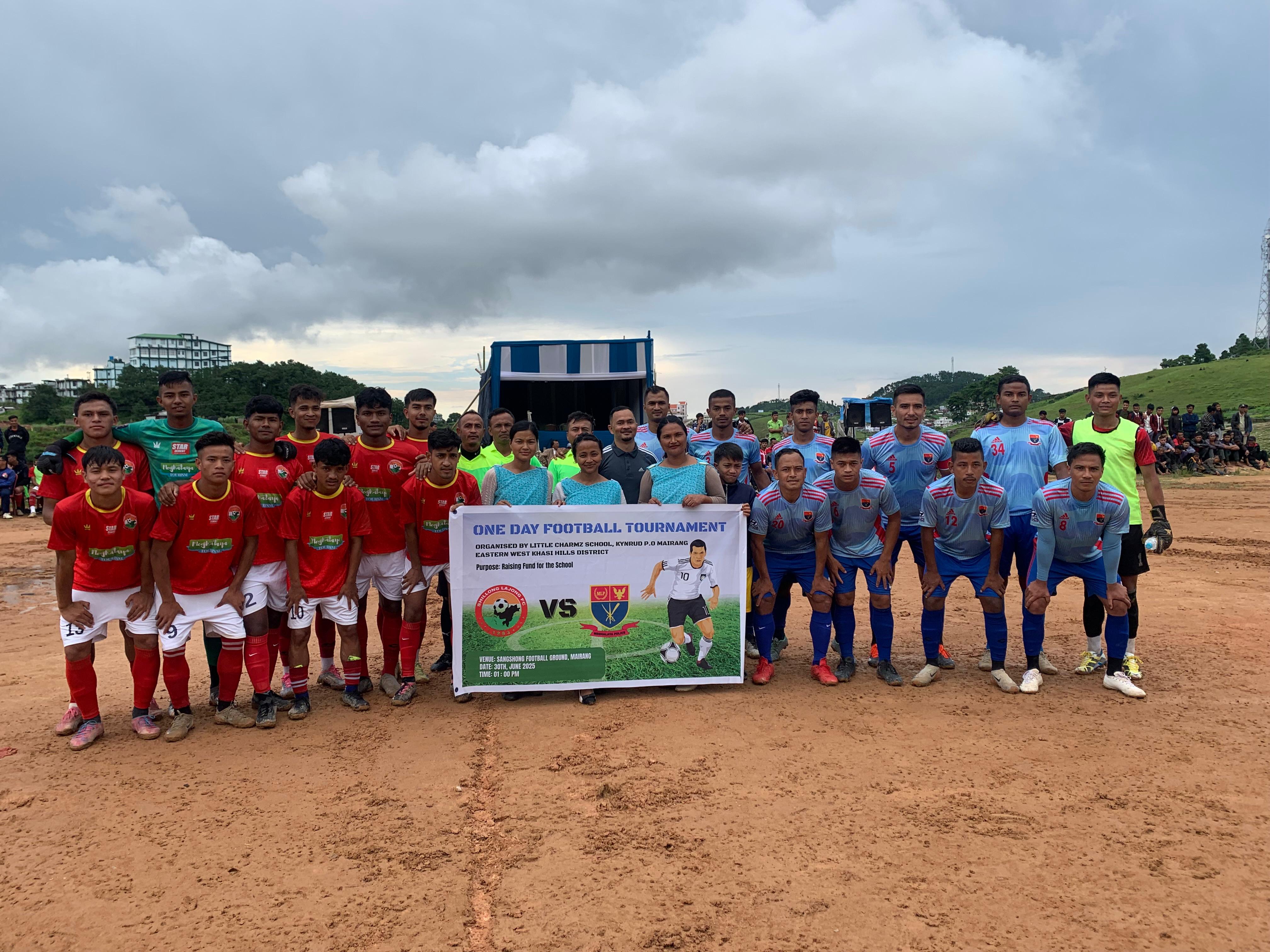 Football Tournament organized by our school at Maing Town for Raising Funds